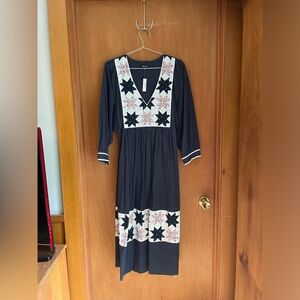 Madewell Quilt Patchwork dress